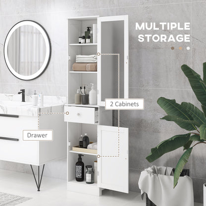 Slim Bathroom Storage Cabinet
