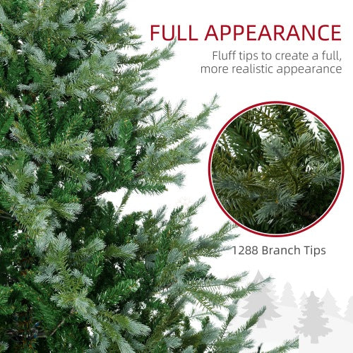 Green Wide Christmas Tree
