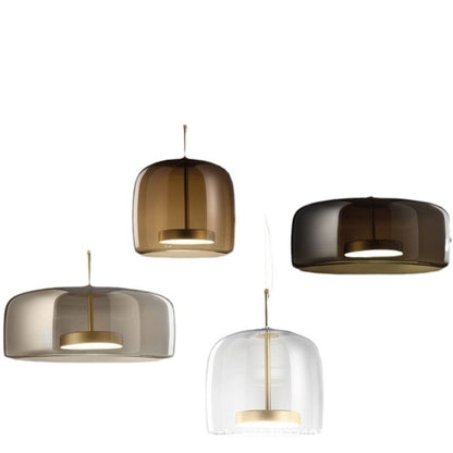 Nordic Glass Jellyfish Modern Minimalist Art Chandelier