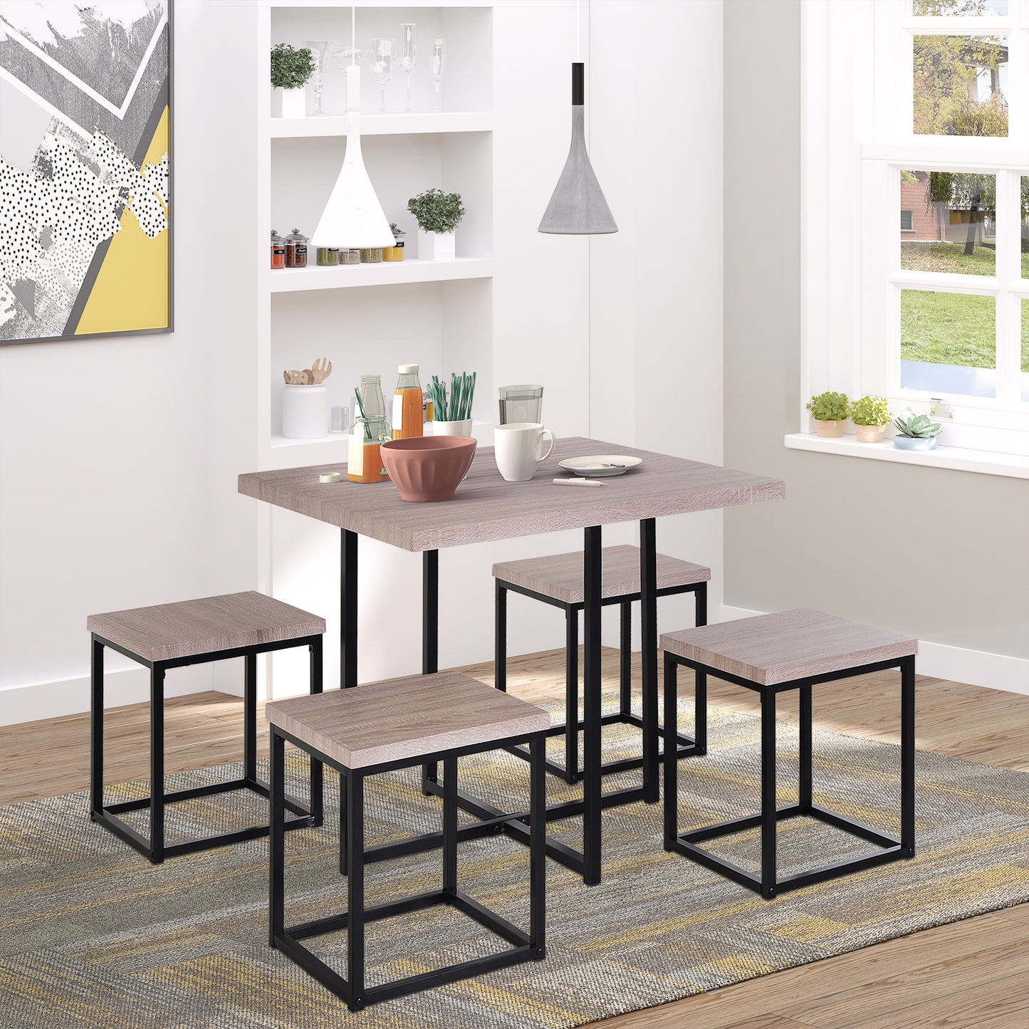 Dining Table Set for 4