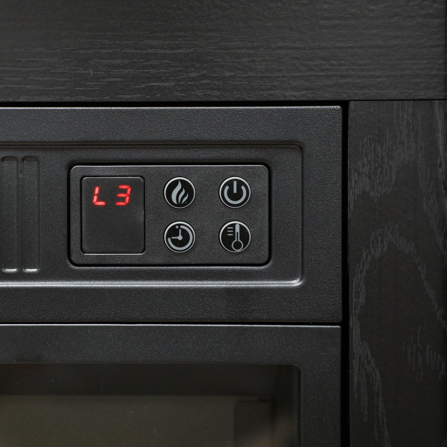 27" Freestanding Electric Fireplace with Mantel