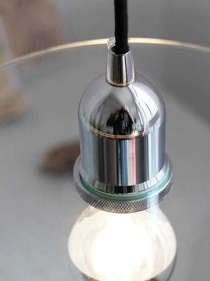 Home Fashion Japanese Style Glass Chandelier