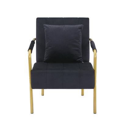 Modern Velvet Accent Chair For Living Room