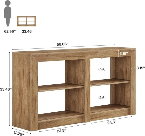 Rustic Modern Console Table
