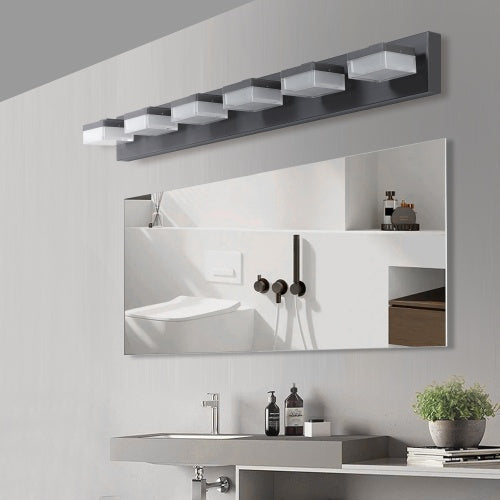 Black LED Vanity Fixture