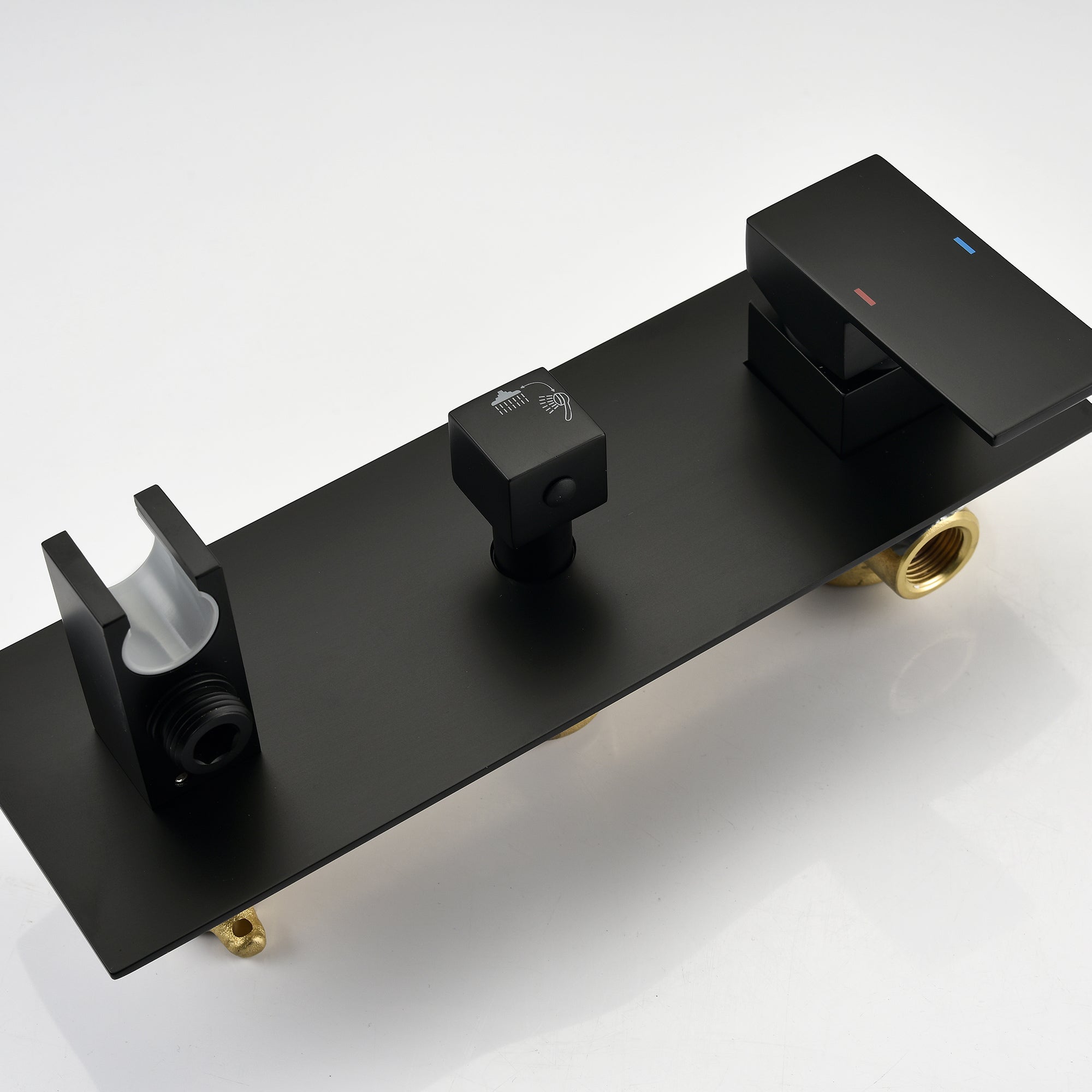 Matte Black Shower System