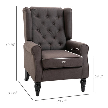 Wingback Accent Chair for Living Room