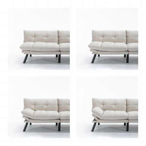 Cream Modern Sofa Bed