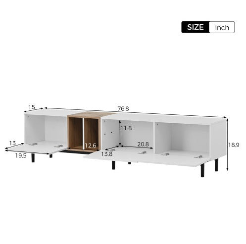 White Modern TV Stand