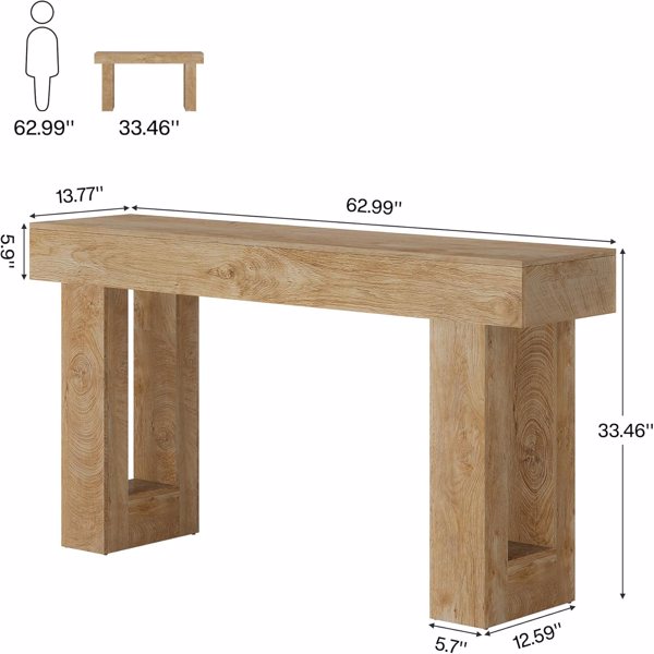 Long Console Table Living Room Table