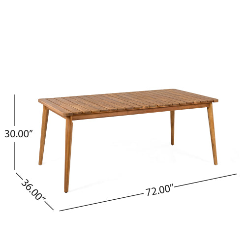 Acacia Rustic Dining Table