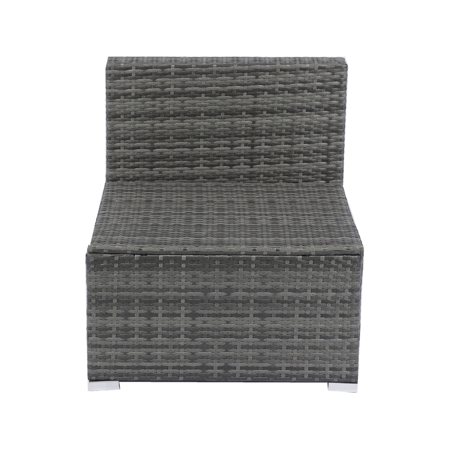 7-Piece Patio Set W Retractable Canopy   Wicker Rattan Sectional Sofa