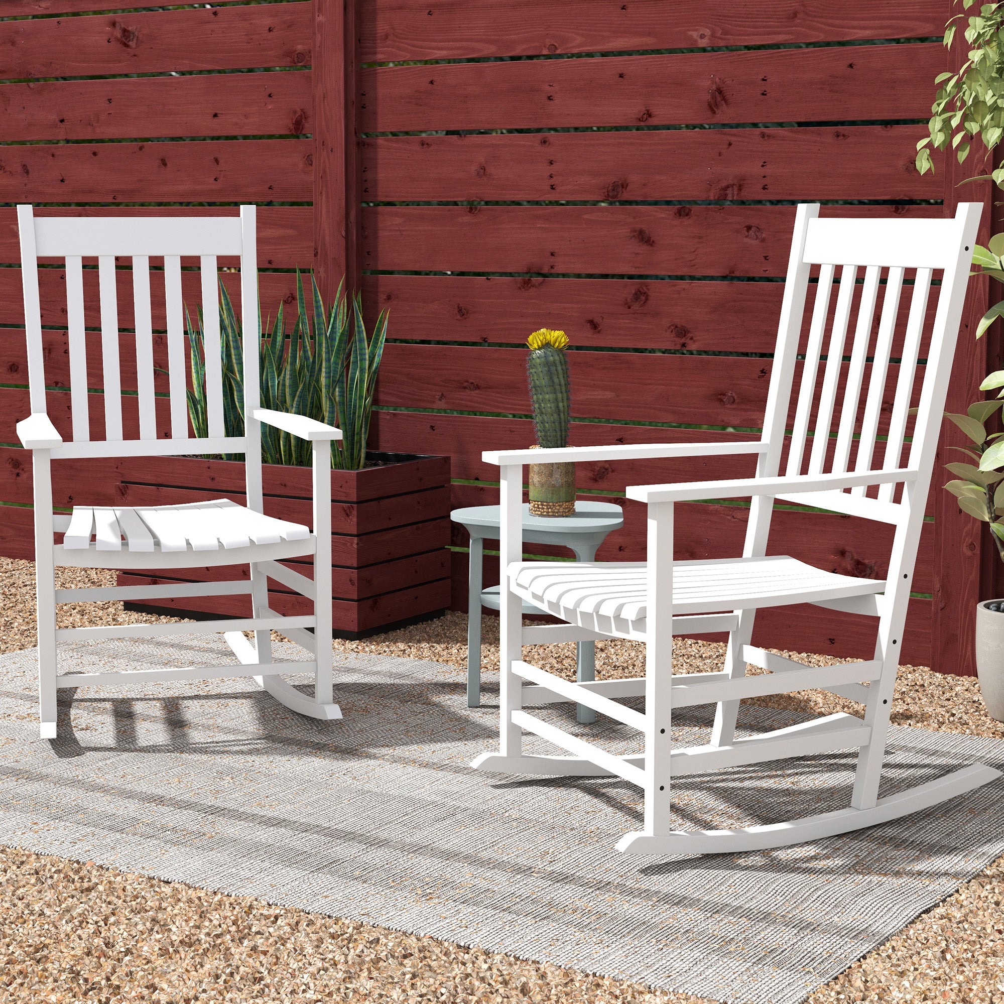 Wooden Porch Rocking Chair