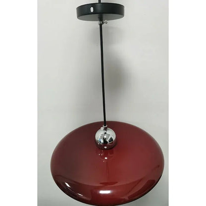 French Cream Flying Saucer Metal Pendant Light - Decorbites