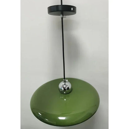 French Cream Flying Saucer Metal Pendant Light - Decorbites