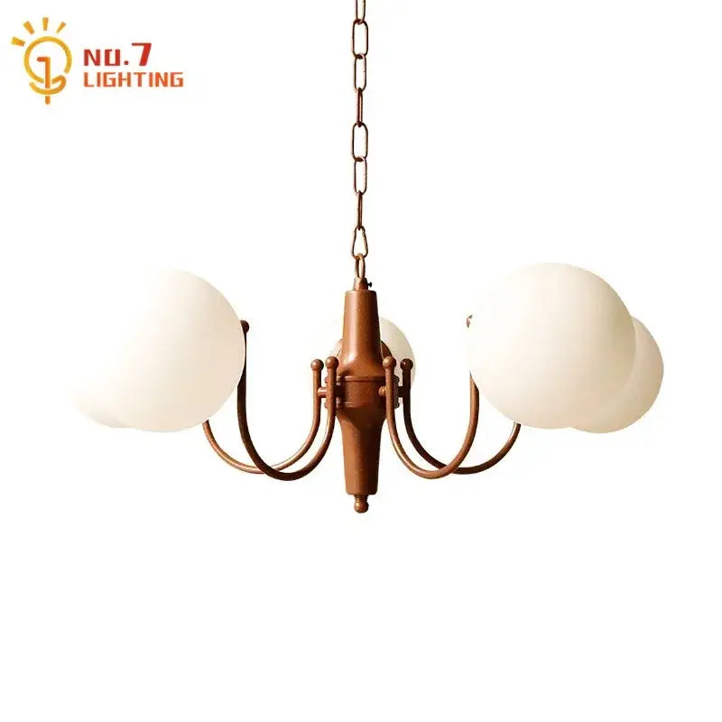 Antique bronze pendant light with three frosted glass globes french vintage iron decorbites kitchen chandelier