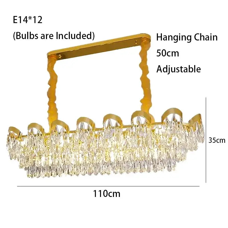 Gold sunflower crystal ceiling chandelier with gold-toned frame and clear crystal droplets for decorbites led sunflower lighting