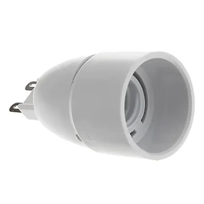 White plastic gu10 lamp holder adapter converter led bulb holder for efficient lighting solutions