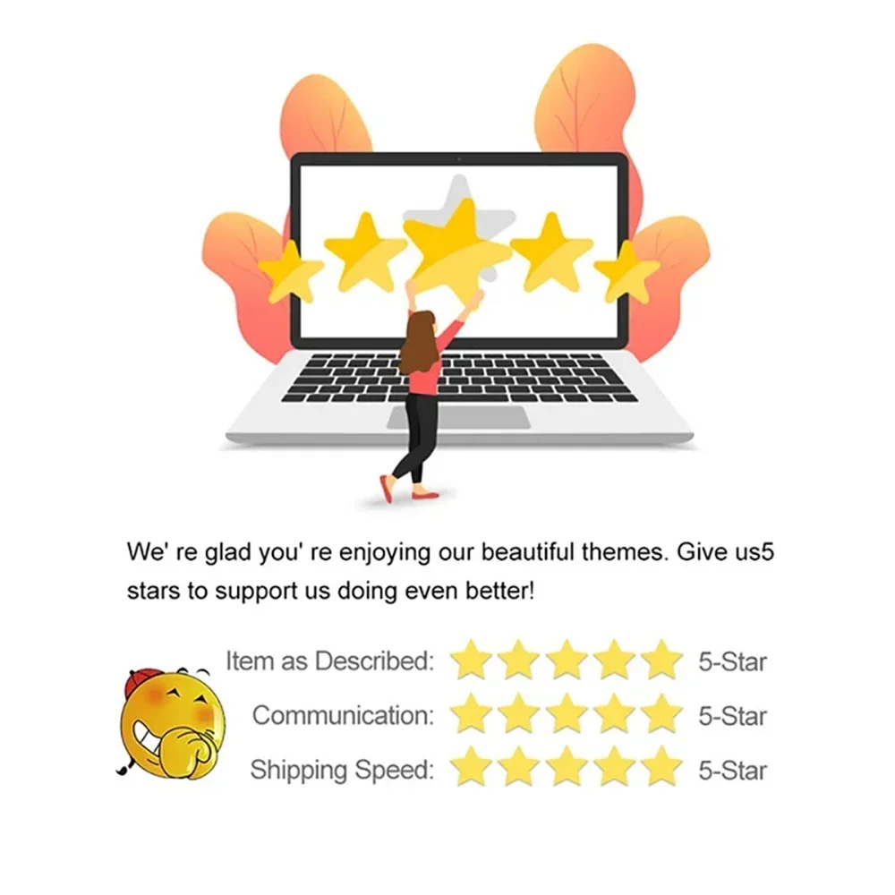 A cartoon woman in pink places golden stars on a laptop featuring a hot anime HD art waterproof poster