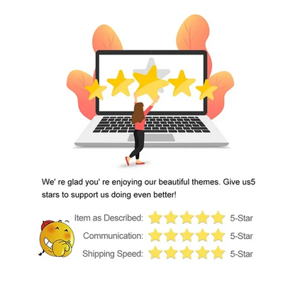 A cartoon woman in pink places golden stars on a laptop featuring a hot anime HD art waterproof poster