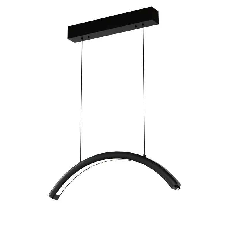 Half Moon Dimmable LED Pendant Light for Beauty Studio - Decorbites