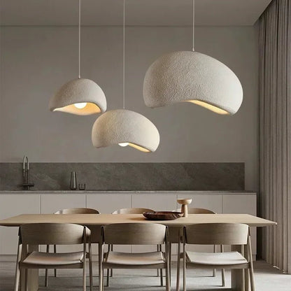 Handmade Wabi Sabi Resin Pendant Light - Decorbites