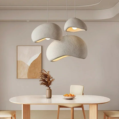 Handmade Wabi Sabi Resin Pendant Light - Decorbites