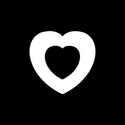 Minimalist white heart cake mold with hollow center for kitchen baking and decorbites heart cake use on black background