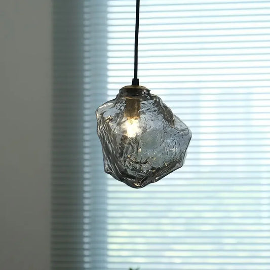 Ice Cube Lava FRP Pendant Light, Adjustable 3-Color