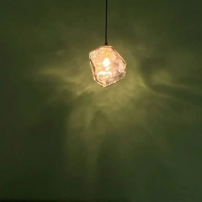 Ice Cube Lava FRP Pendant Light, Adjustable 3-Color - Decorbites