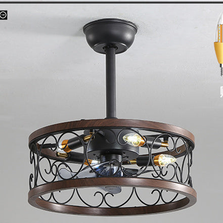 Metal Nordic Fan Lamp