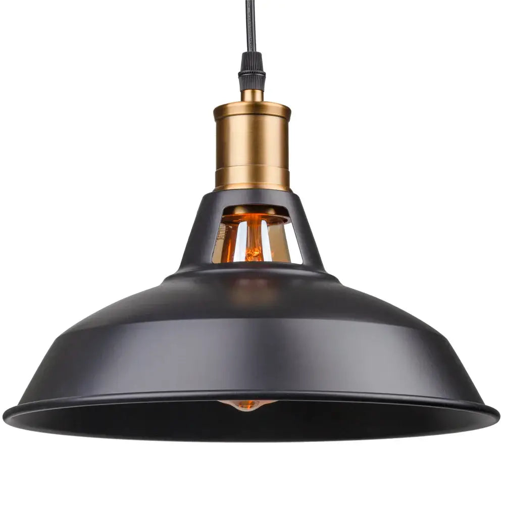 Industrial farmhouse black pendant light with black matte finish brass socket and exposed filament bulb for kitchen ceiling fixture decorbites industrial farmhouse