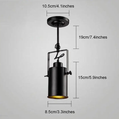 Industrial black and gold wrought iron spotlight with matte black finish and brass interior for living room decorbites black wrought