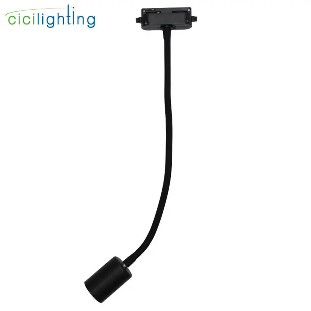 Black flexible gooseneck ceiling light with adjustable led spotlight for targeted illumination decorbites gooseneck ceiling