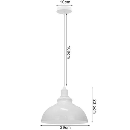 White pendant light with dome-shaped glass shade and metal fixture for industrial iron dome kitchen cafe decorbites decorbites iron dome industrial