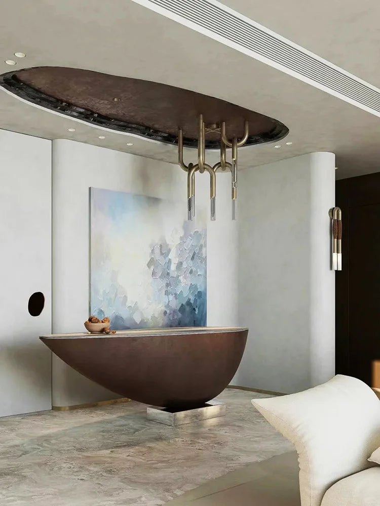 Italian Postmodern Retro Glass Pendant Light Dimmable - Decorbites
