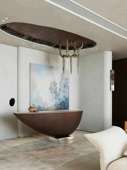 Italian Postmodern Retro Glass Pendant Light Dimmable - Decorbites