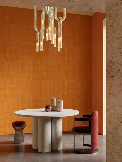 Italian Postmodern Retro Glass Pendant Light Dimmable - Decorbites