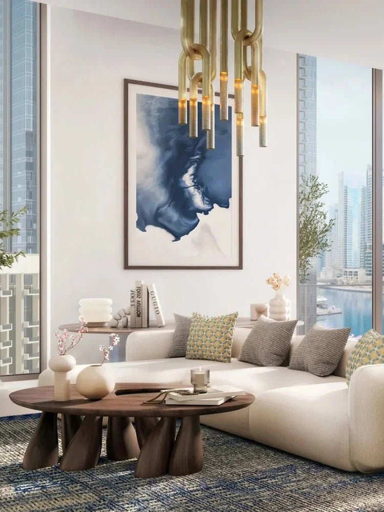Italian Postmodern Retro Glass Pendant Light Dimmable - Decorbites
