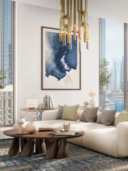 Italian Postmodern Retro Glass Pendant Light Dimmable - Decorbites