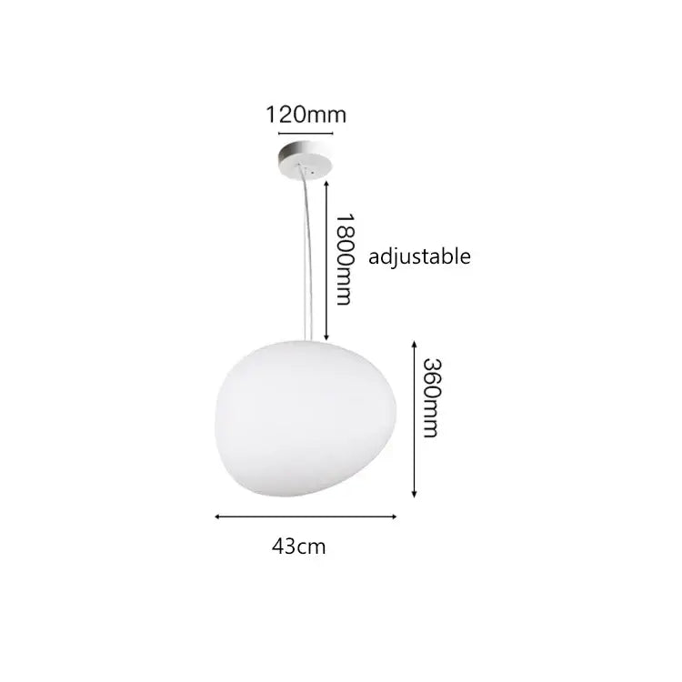 Italian style white bubble glass pendant lamp with adjustable silver chain decorbites gregg pendant lamp for kitchen light