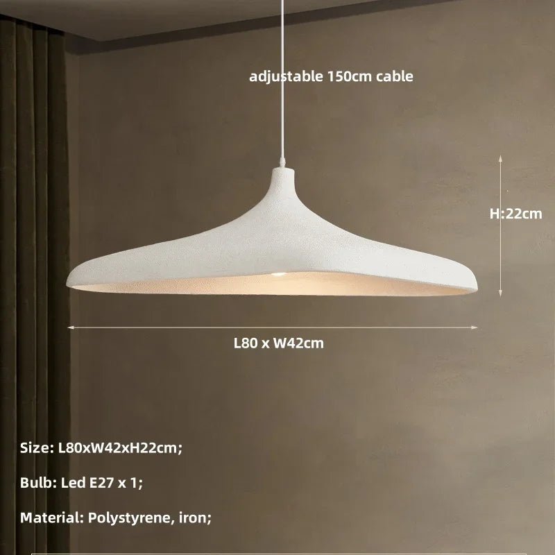 Japanese Wabi-Sabi Brown Pendant Light - Decorbites