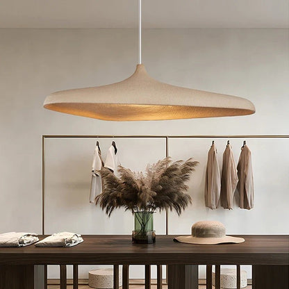 Japanese Wabi-Sabi Brown Pendant Light - Decorbites