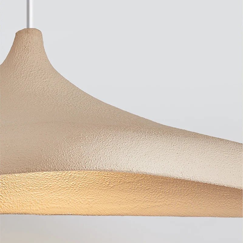 Japanese Wabi-Sabi Brown Pendant Light - Decorbites