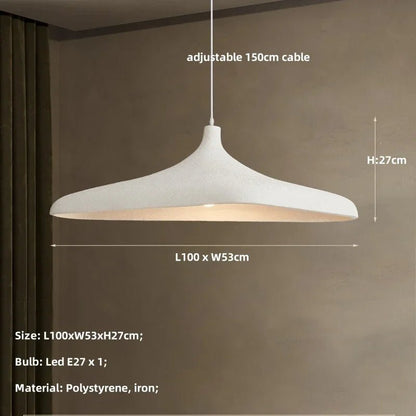 Japanese Wabi-Sabi Brown Pendant Light - Decorbites