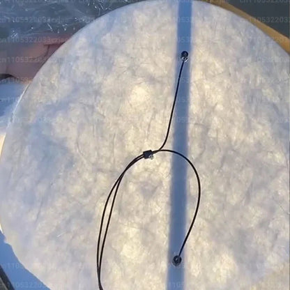 Japanese Wabi-Sabi Silk Tyvek Pendant Light - Decorbites