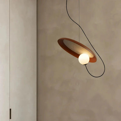 Magnetic Attraction White Metal Pendant Light - Decorbites
