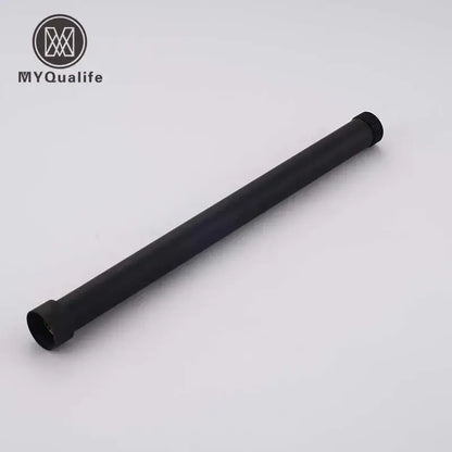 Matte black brass bathroom faucet extension tube by myqualife with threaded ends for heightening decorbites brass black