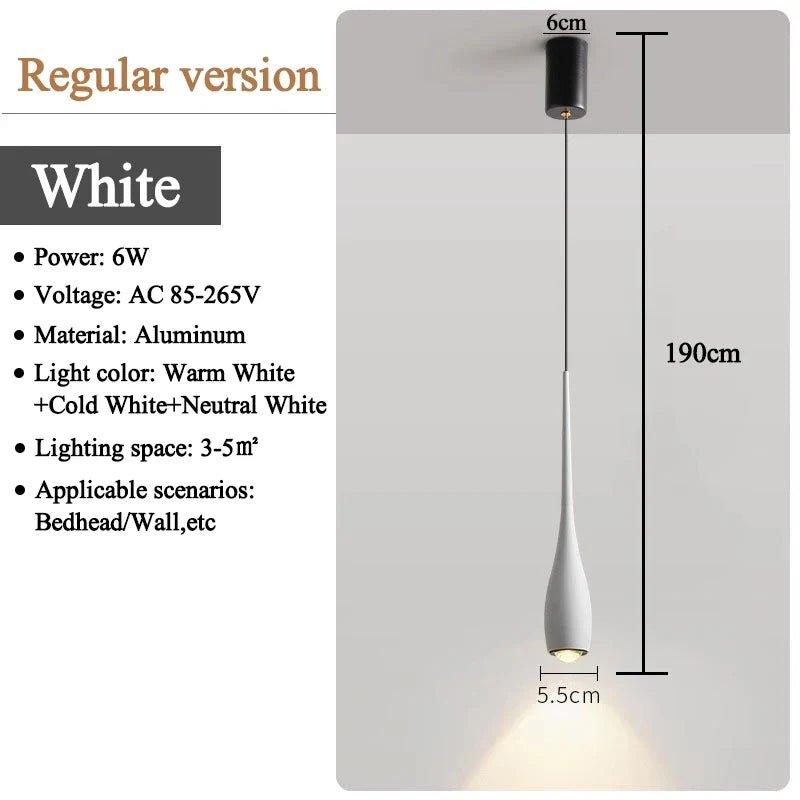 Minimalist Adjustable Touch-Dimming Pendant Light - Decorbites