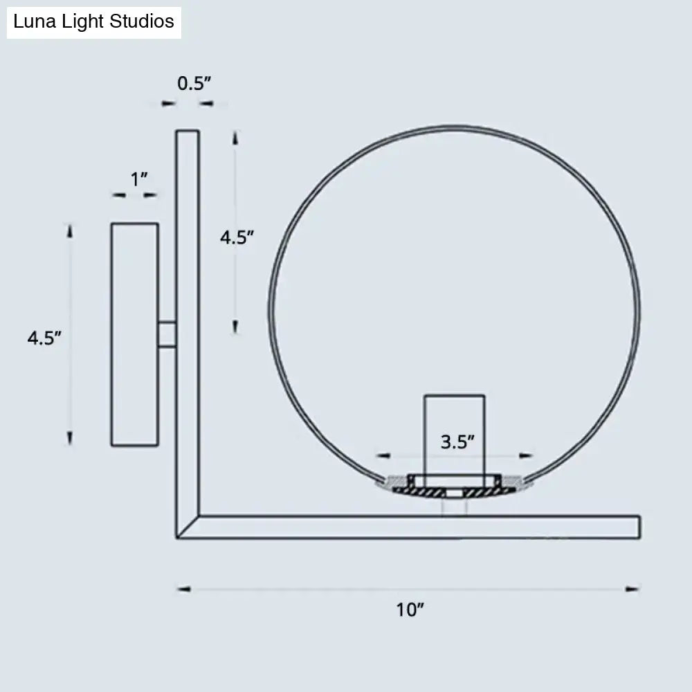 Minimalist brass angle arm bedroom wall sconce with opaline glass shade and metal mounting bracket for e12 e14 bulbs